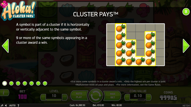 Aloha Cluster Pays  - скриншот 2