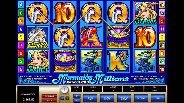 Mermaids Millions - скриншот 5