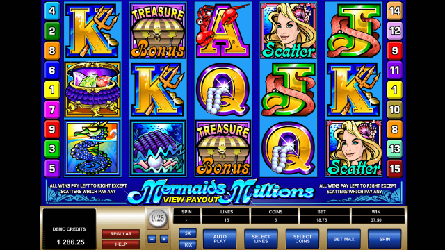 Mermaids Millions - скриншот 8