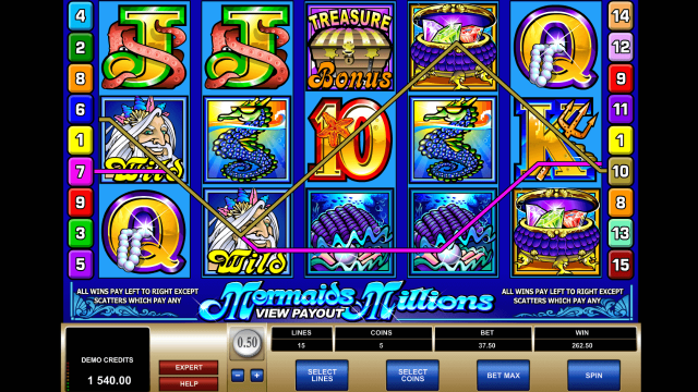 Mermaids Millions - скриншот 7