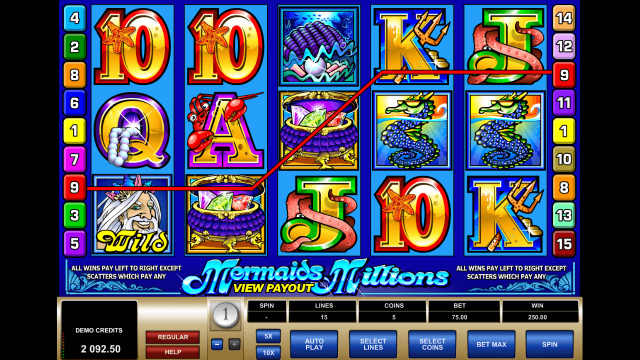 Mermaids Millions - скриншот 3