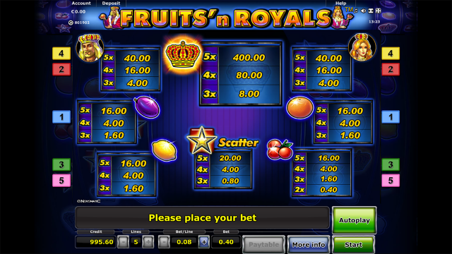 Fruits And Royals - скриншот 3