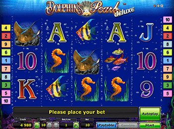 Dolphin's Pearl Deluxe в клубе Вулкан 24