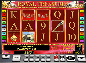 Royal Treasures в клубе Вулкан 24