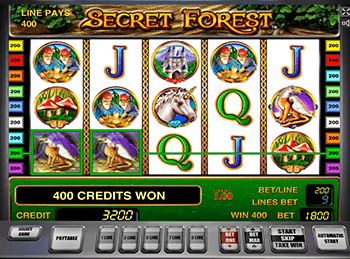 Secret Forest в казино Вулкан